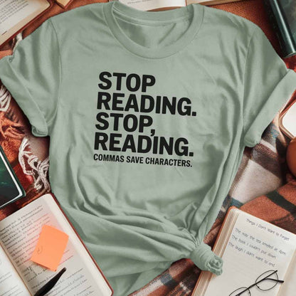 Stop, Reading T-Shirt