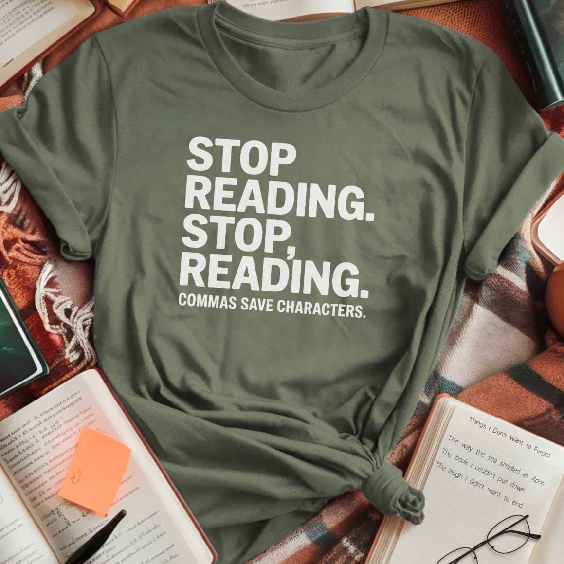 Stop, Reading T-Shirt