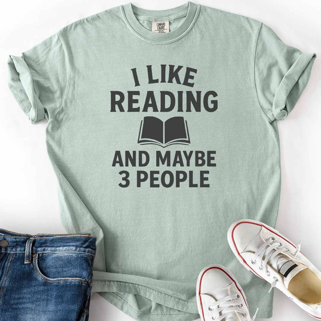 Reading and Three People T-Shirt