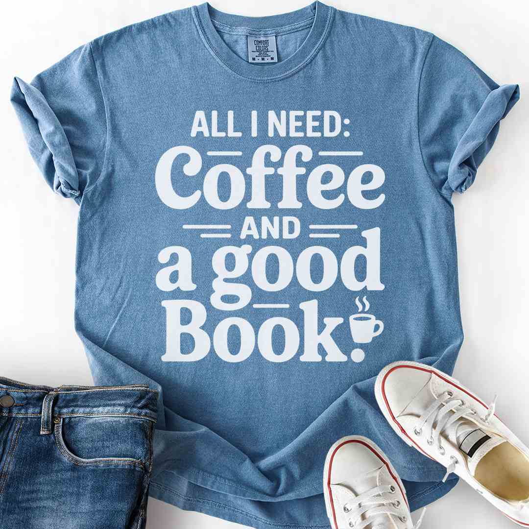 Coffee And Good Book T-Shirt