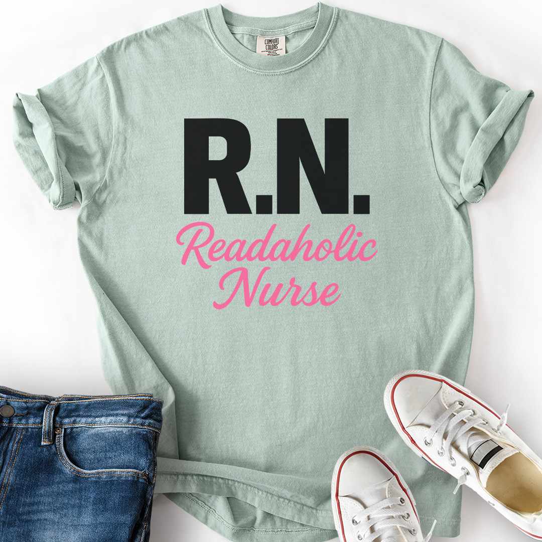Readaholic Nurse T-Shirt