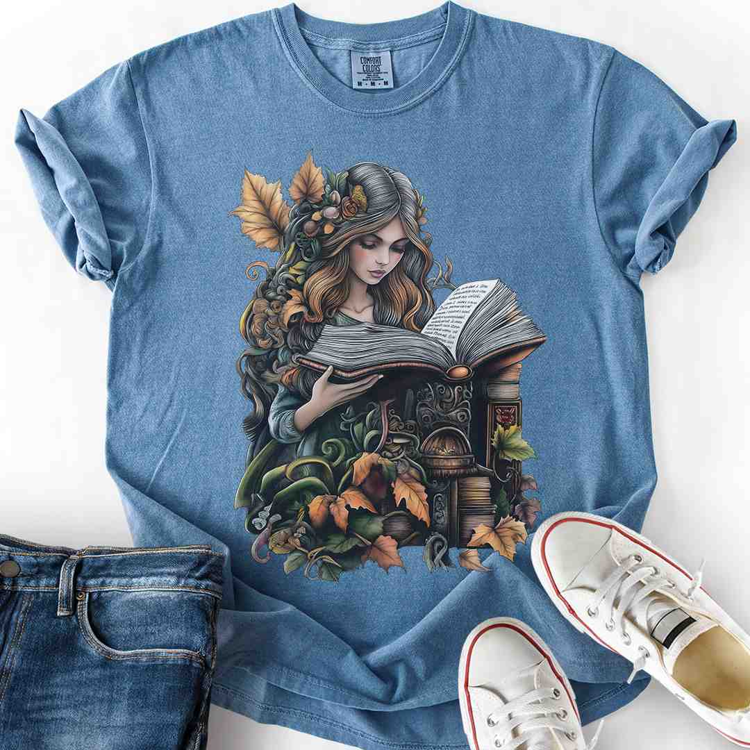 Autumn Fairy Tale Reading T-Shirt