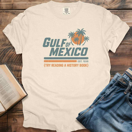 Gulf Of Mexico - Read a History Book T-Shirt