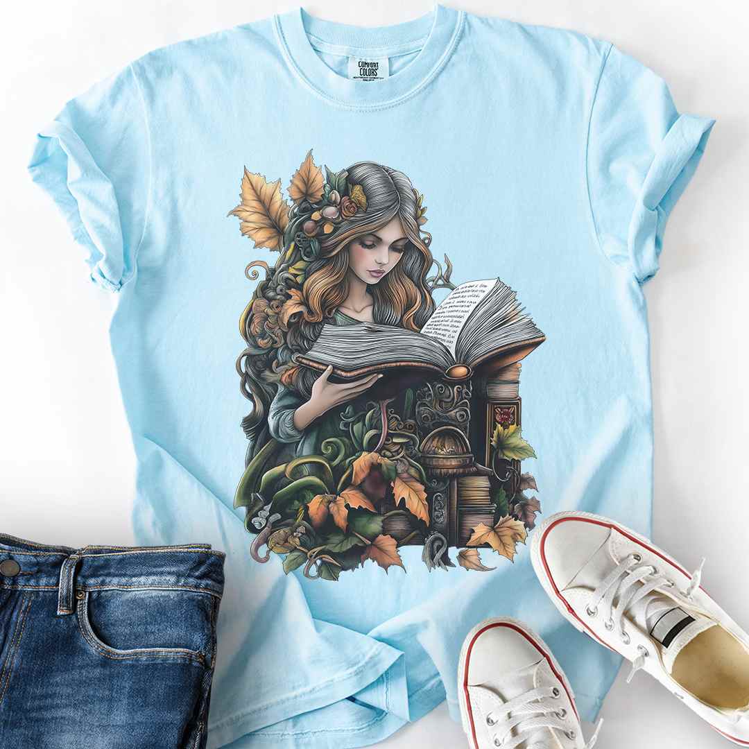 Autumn Fairy Tale Reading T-Shirt
