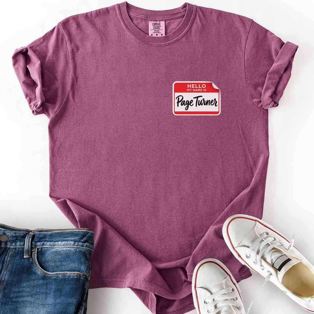 Hello Page Turner T-Shirt
