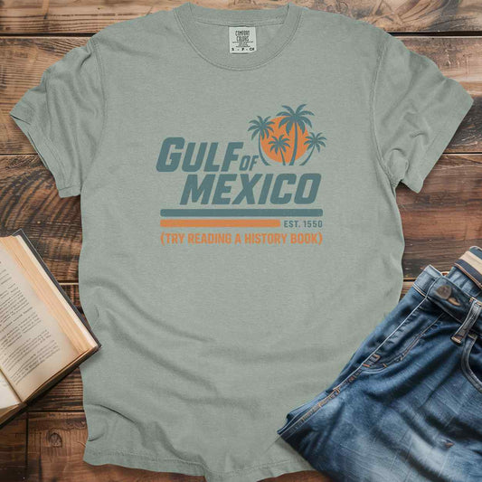 Gulf Of Mexico - Read a History Book T-Shirt