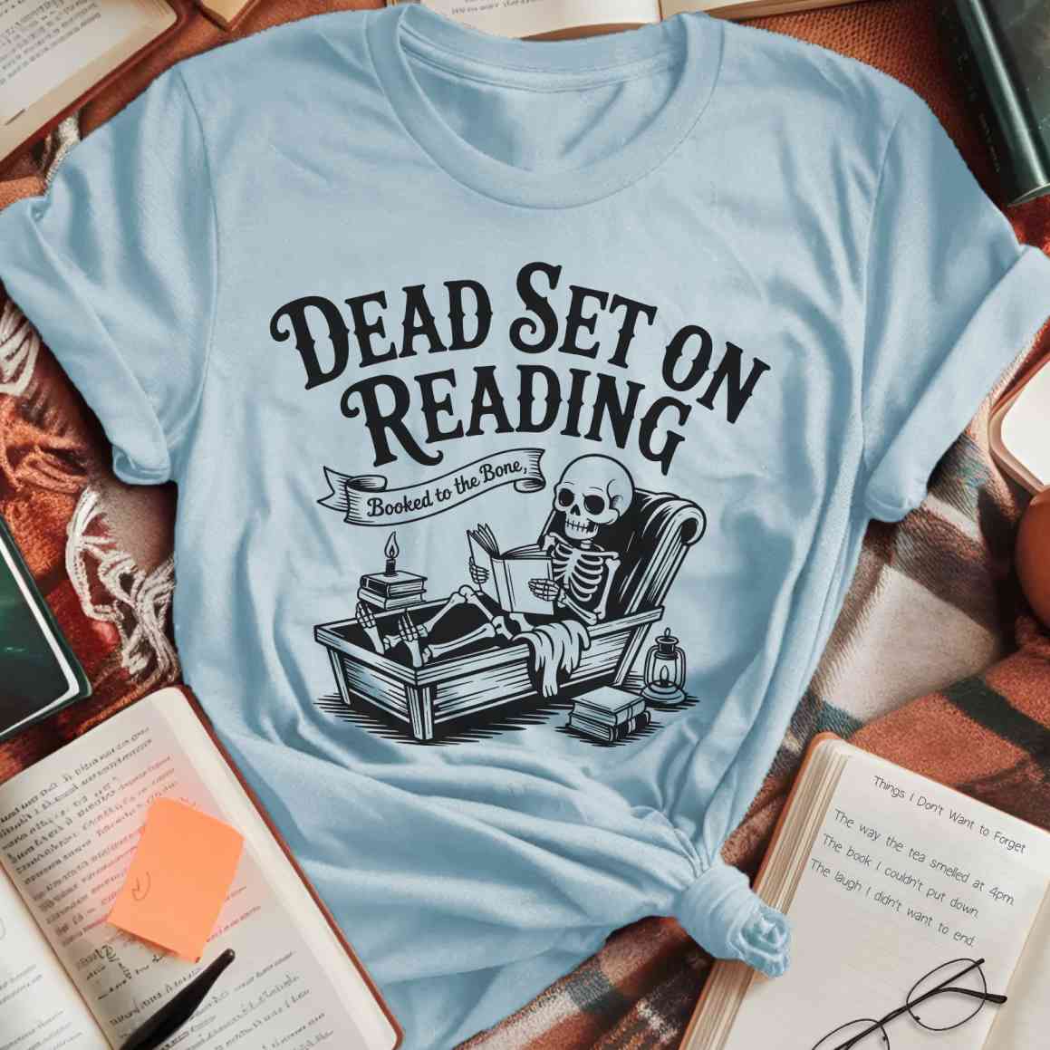Dead Set On Reading T-Shirt