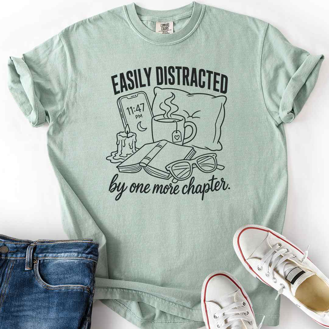 Distracted By Chapter Line T-Shirt