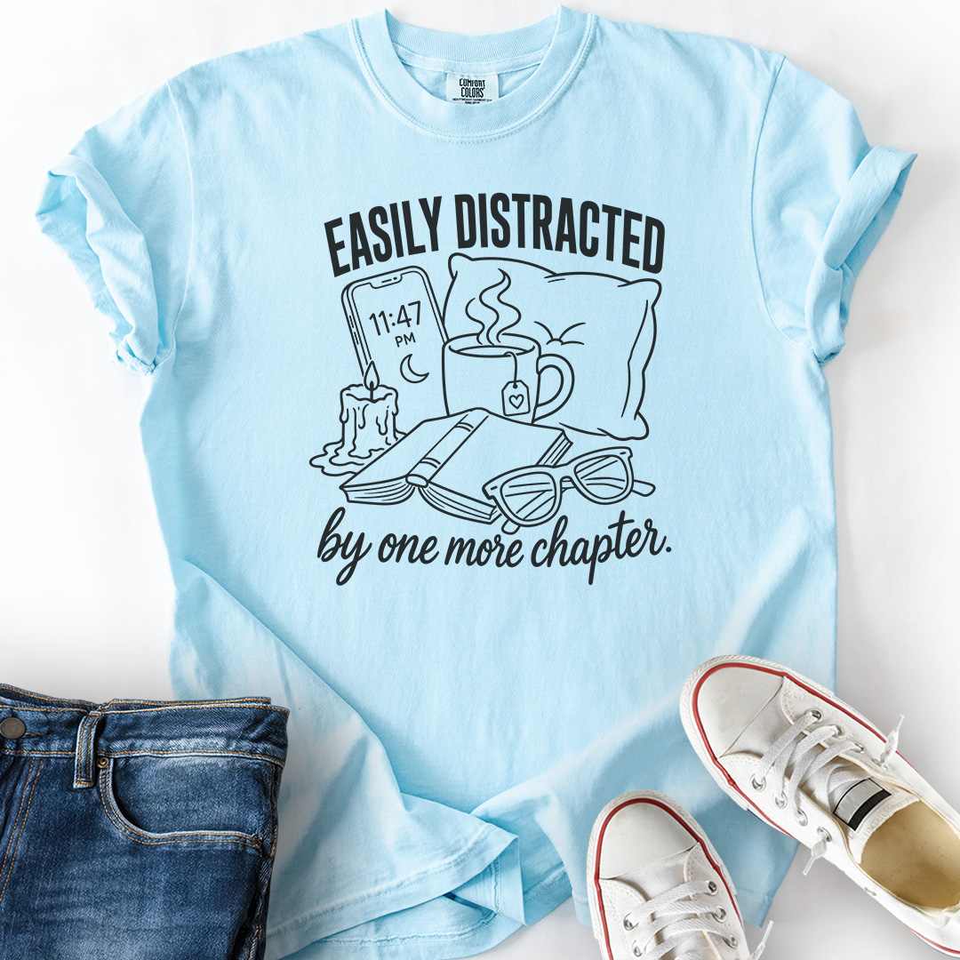 Distracted By Chapter Line T-Shirt