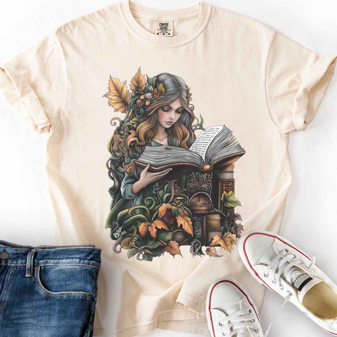 Autumn Fairy Tale Reading T-Shirt