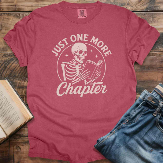 Just One More Chapter Skeleton T-Shirt