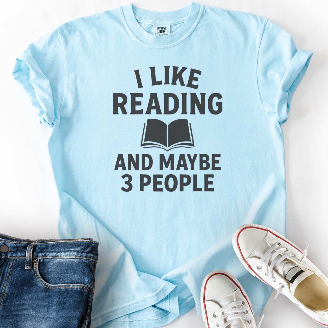 Reading and Three People T-Shirt