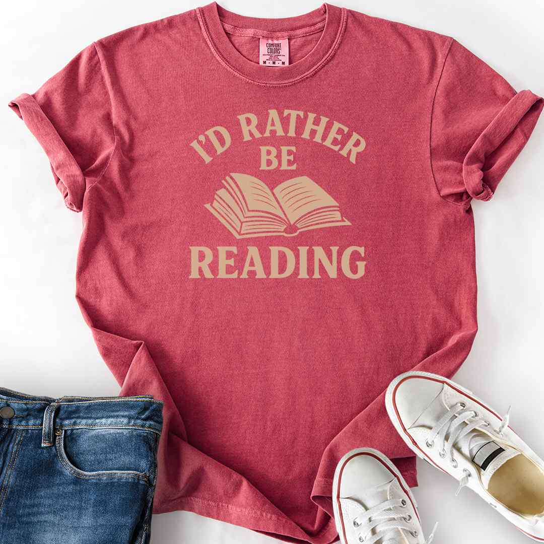 Rather Be Reading T-Shirt