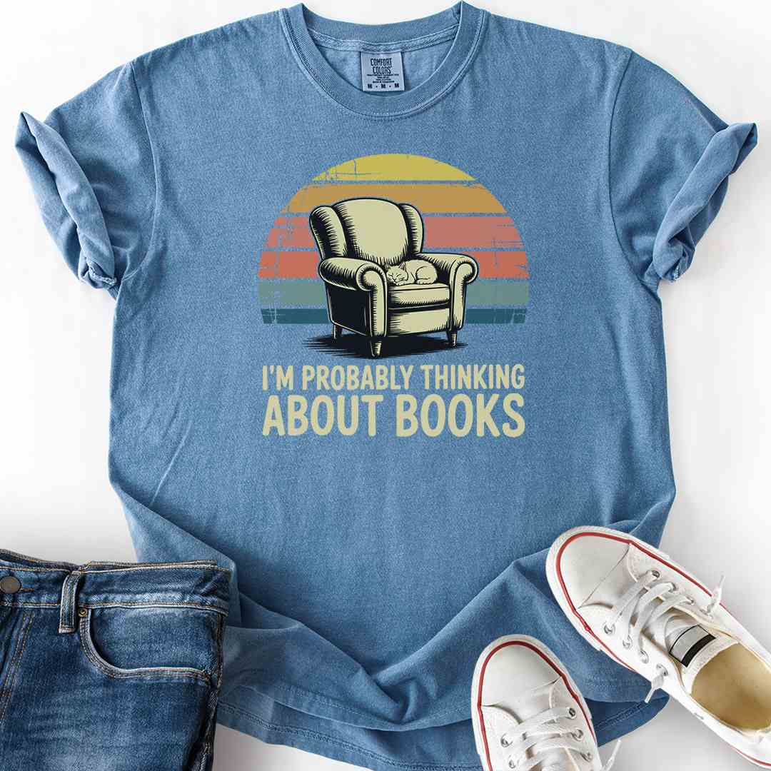 Thinking About Books T-Shirt