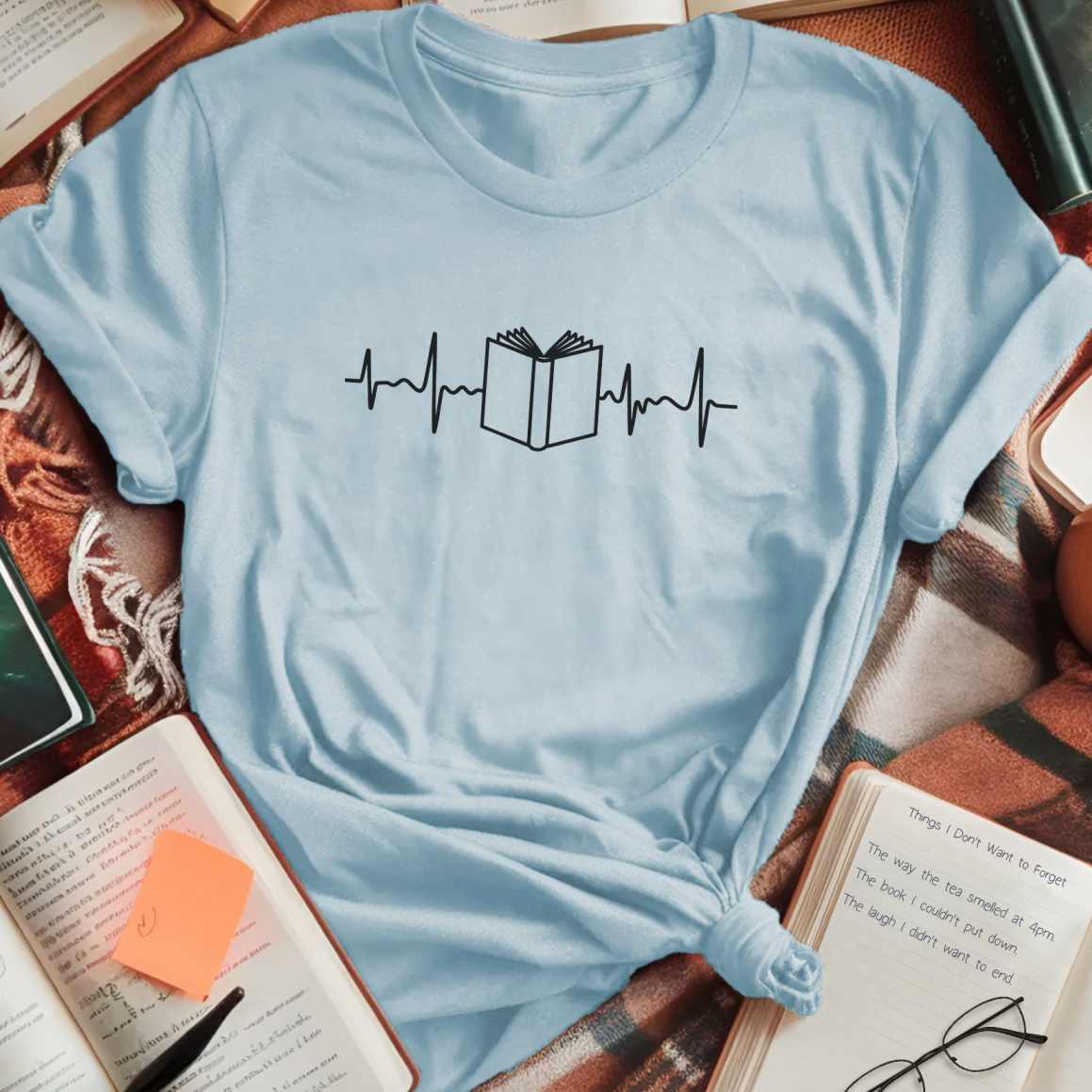 Book Heartbeat T-Shirt