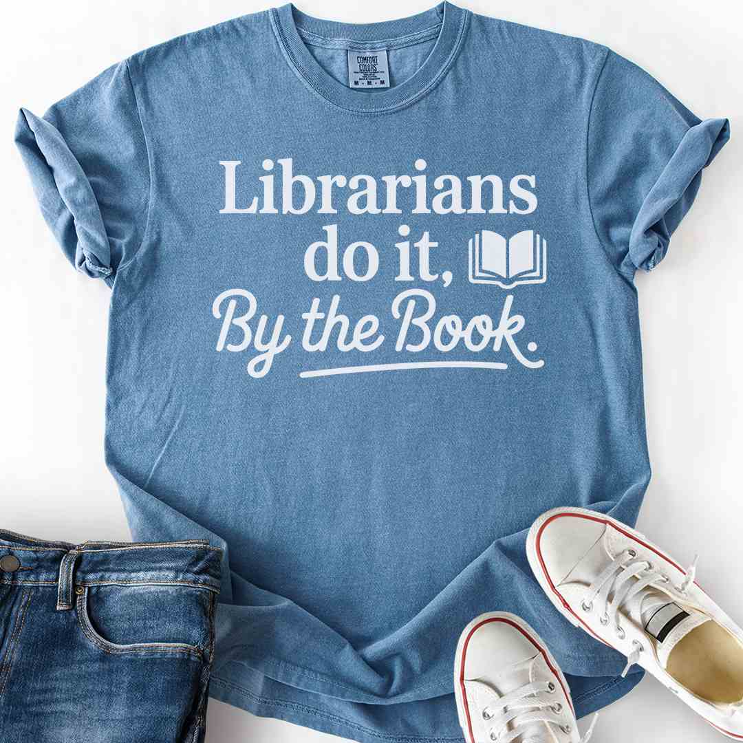 Librarians Do It By Book T-Shirt