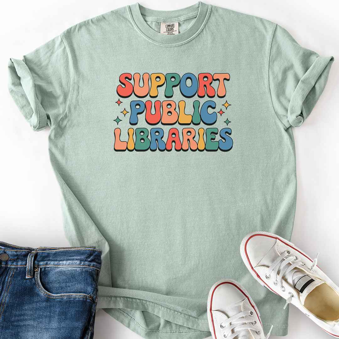 Support Public Libraries T-Shirt