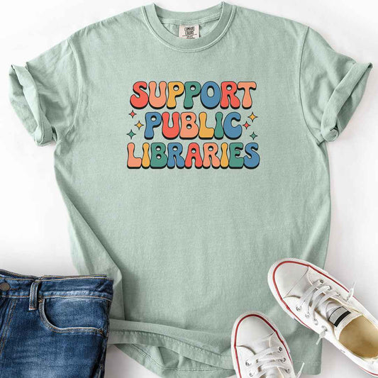 Support Public Libraries T-Shirt