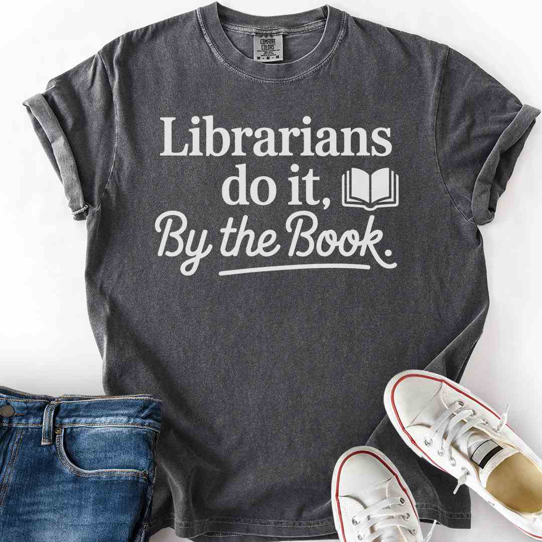 Librarians Do It By Book T-Shirt