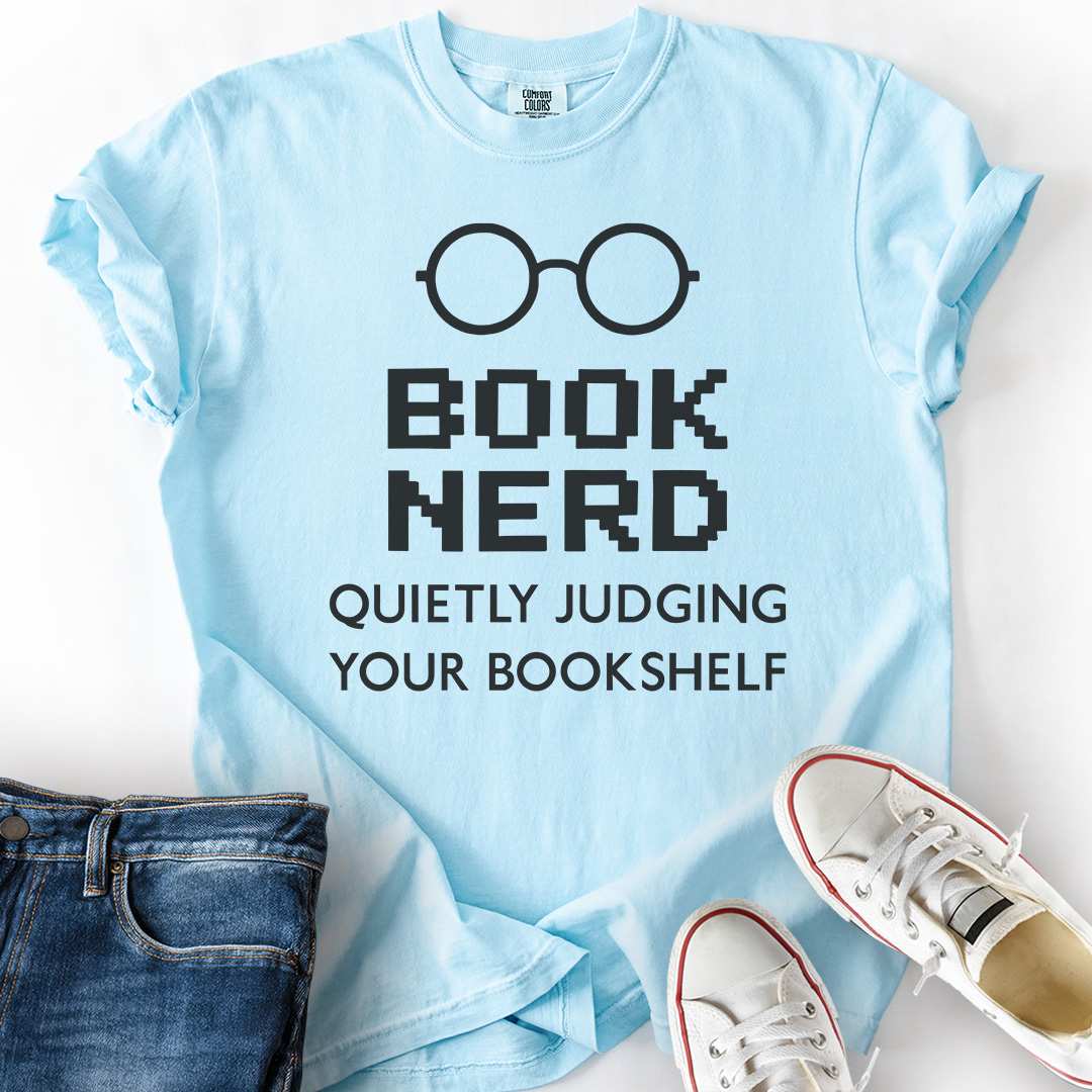 Book Nerd Judging Books T-Shirt