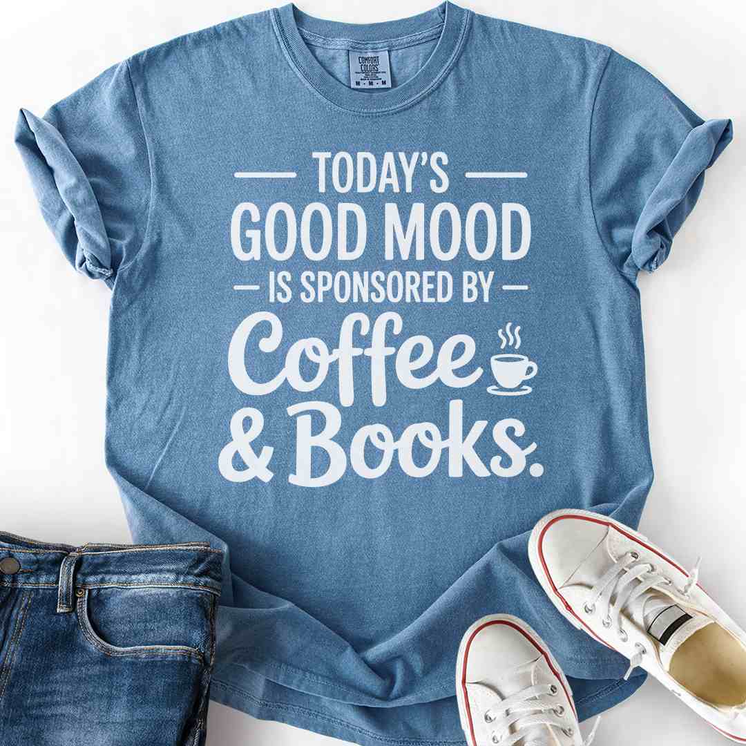 Mood Sponsored By Books T-Shirt