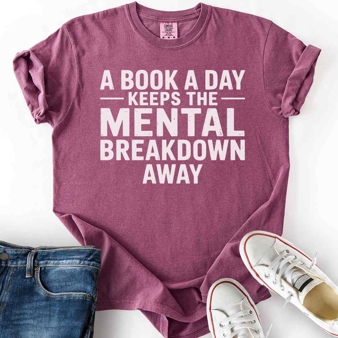A Book A Day Bold T-Shirt