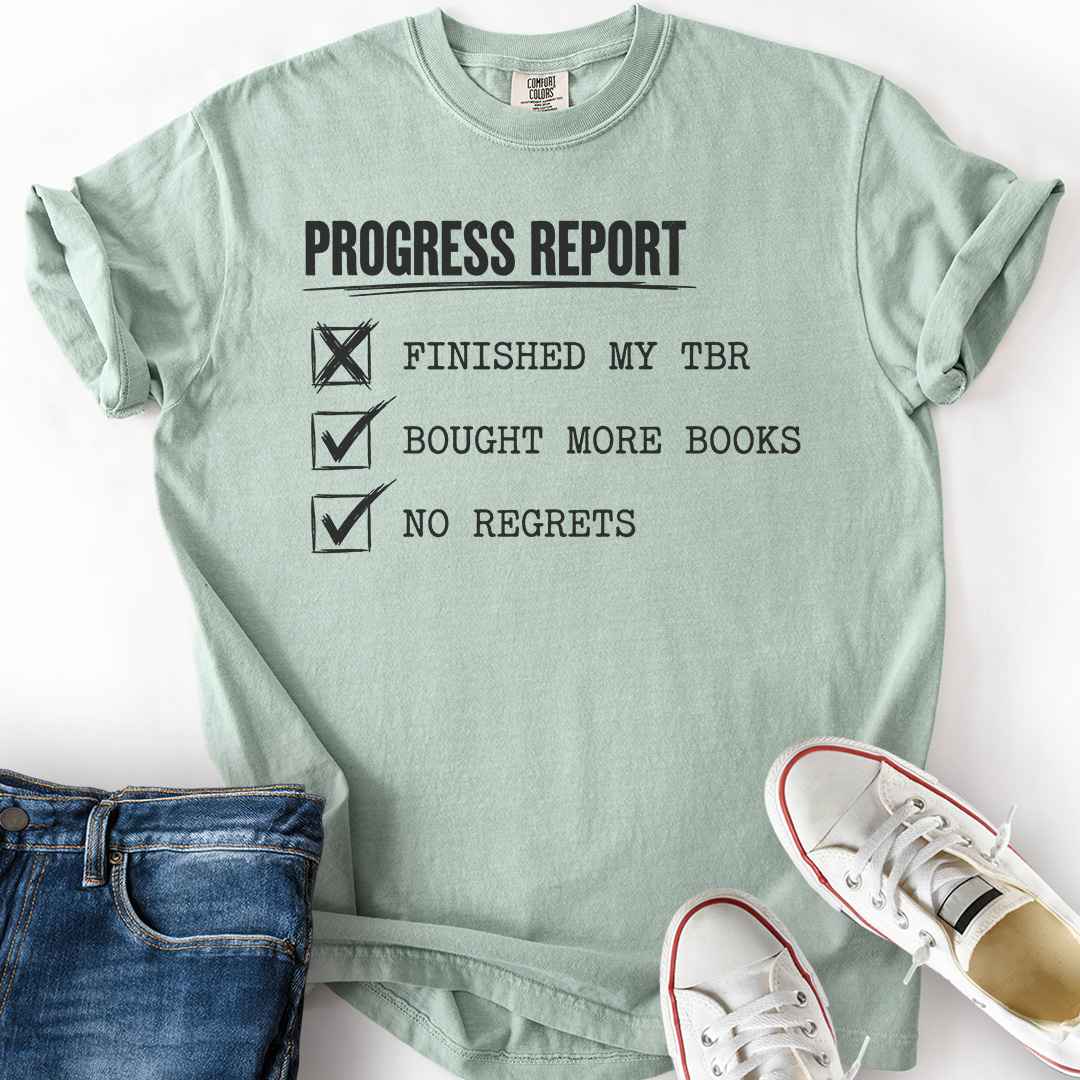 Finished My TBR Checklist T-Shirt
