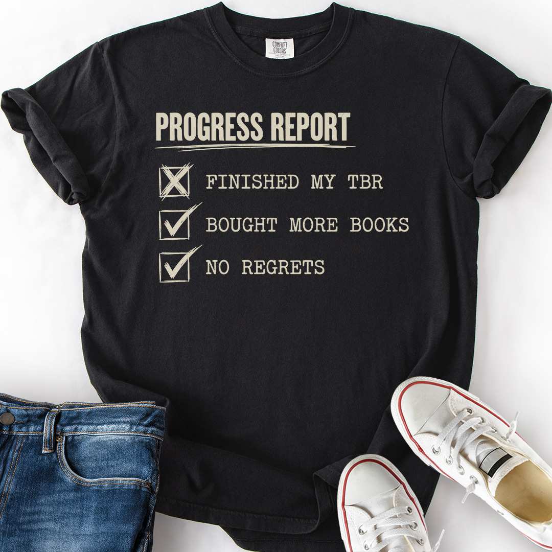 Finished My TBR Checklist T-Shirt