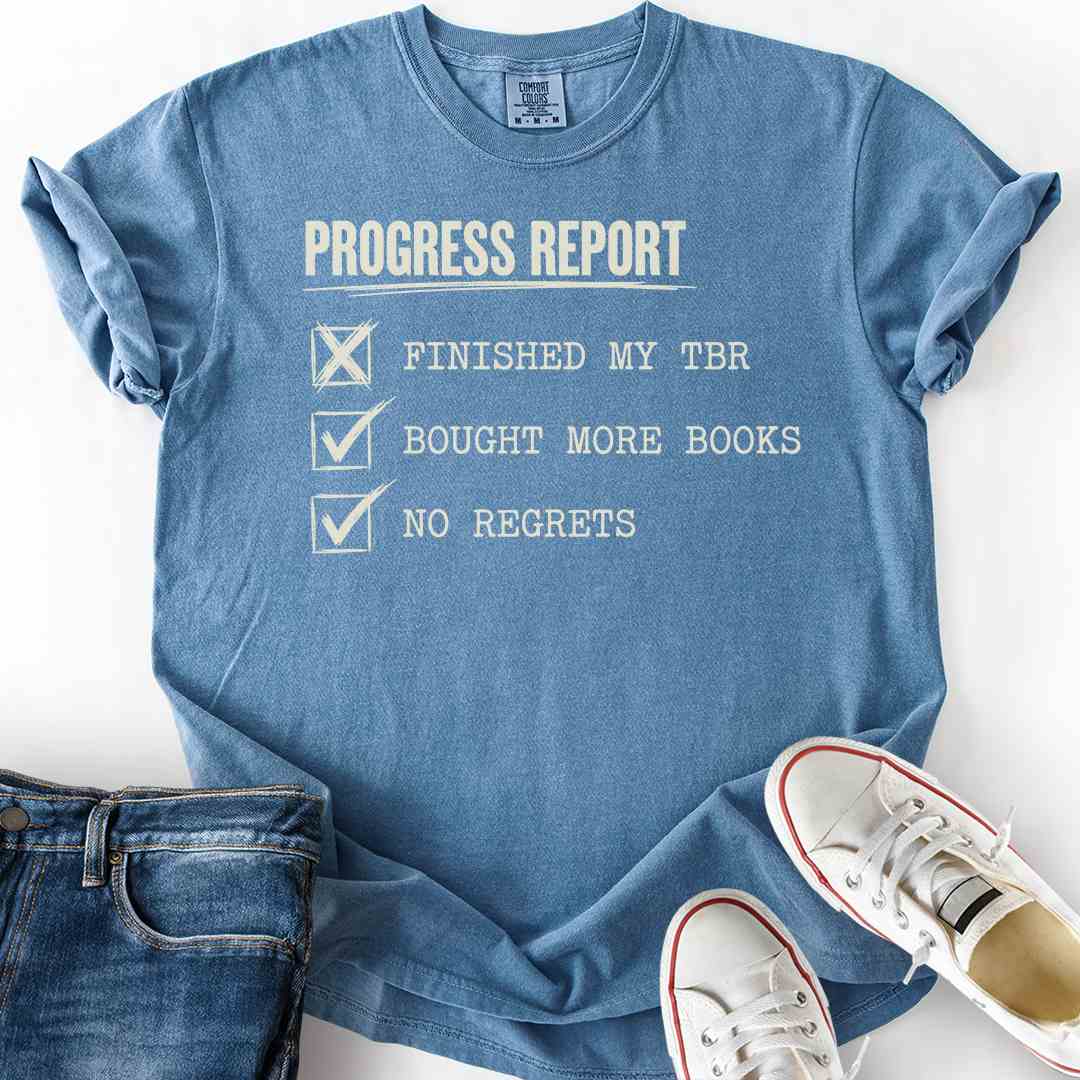 Finished My TBR Checklist T-Shirt