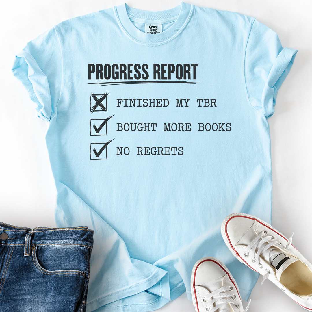 Finished My TBR Checklist T-Shirt