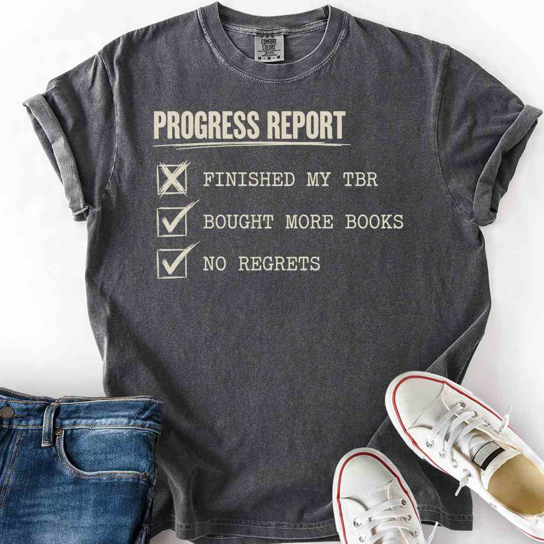 Finished My TBR Checklist T-Shirt
