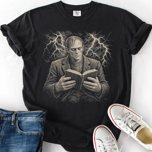 Frankenstein Reads T-Shirt