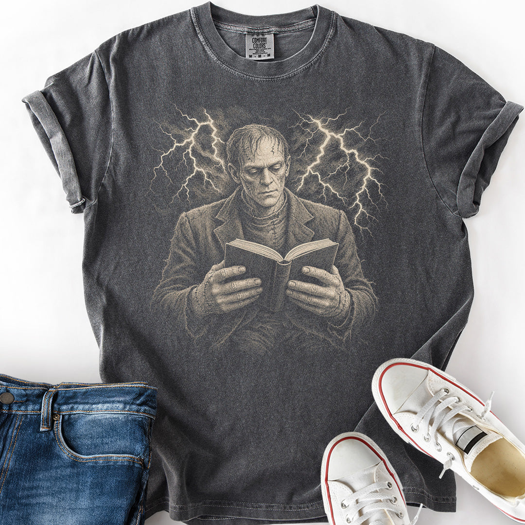 Frankenstein Reads T-Shirt