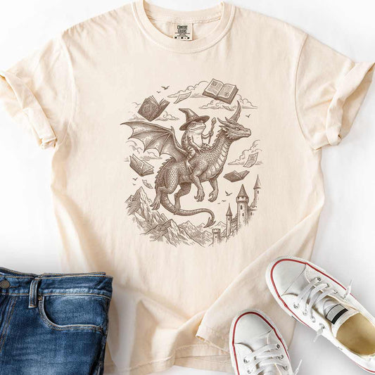 Frog Riding Dragon T-Shirt