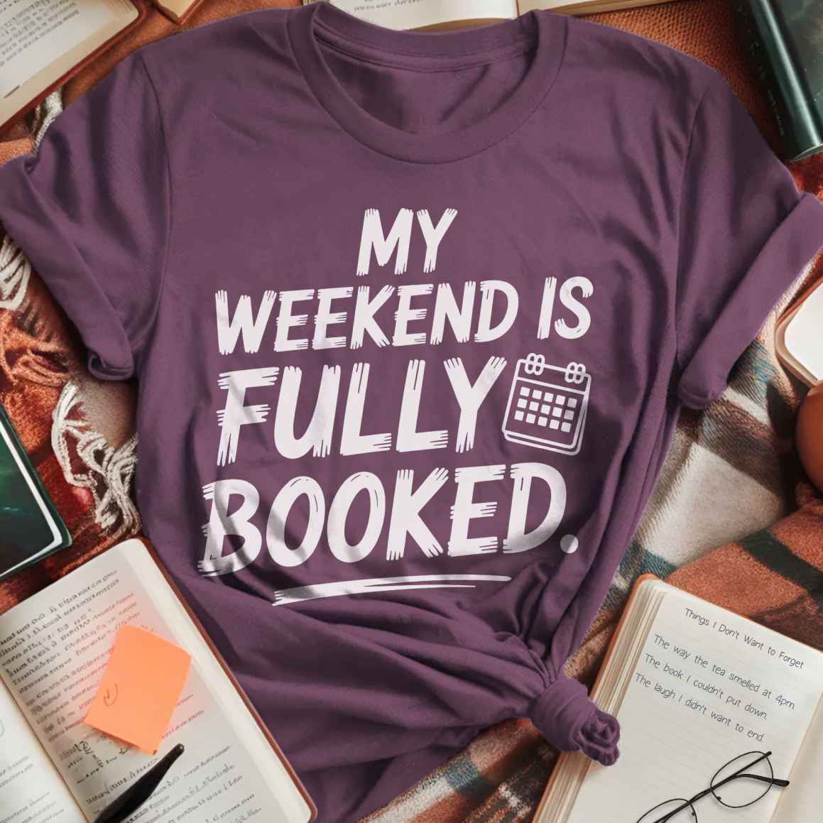 Fully Booked Calendar T-Shirt