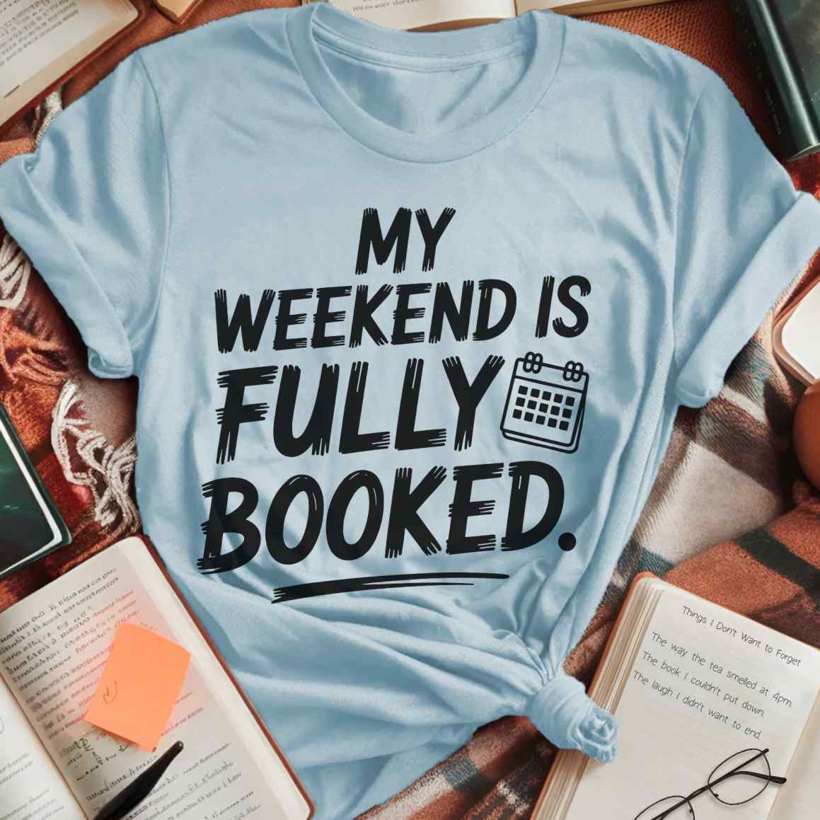 Fully Booked Calendar T-Shirt