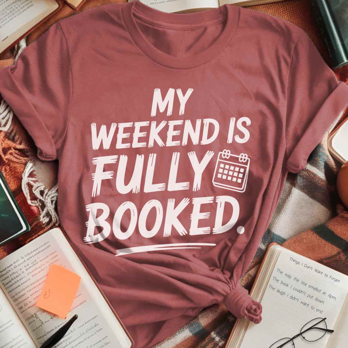 Fully Booked Calendar T-Shirt