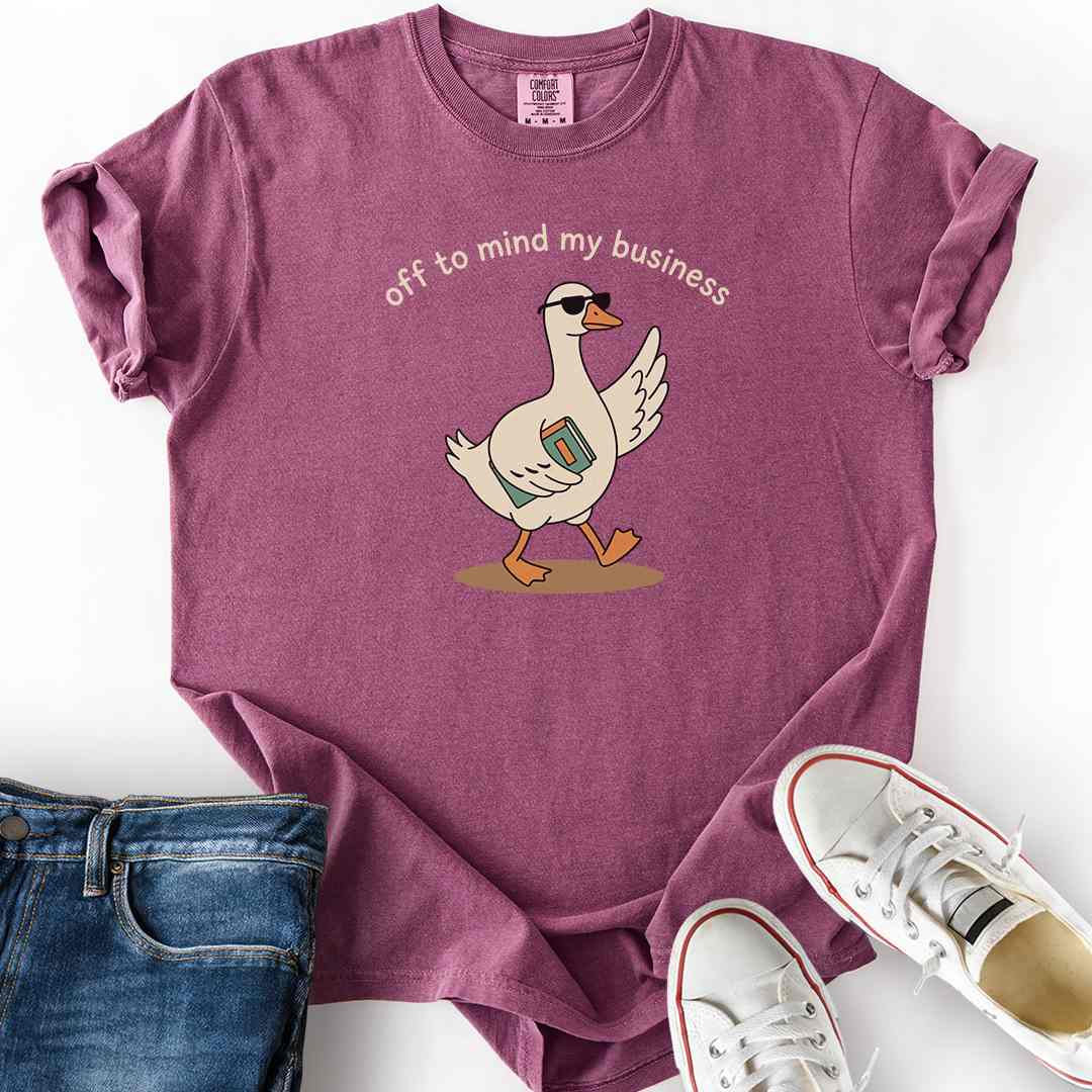Goose Off To Mind Business T-Shirt