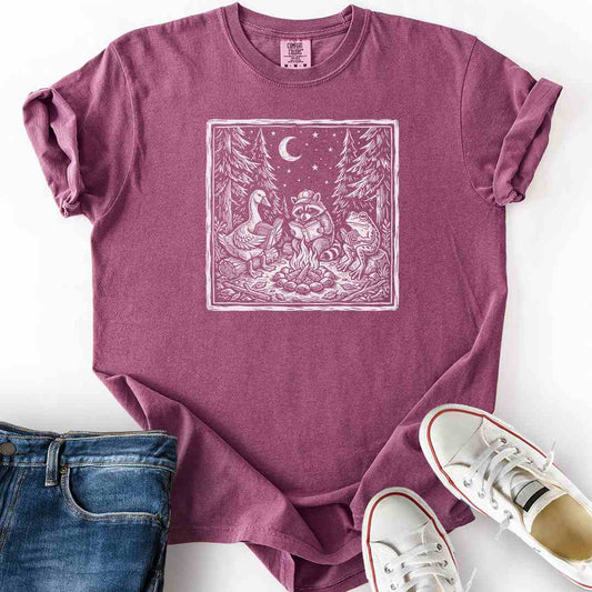 Goose Raccoon Toad T-Shirt