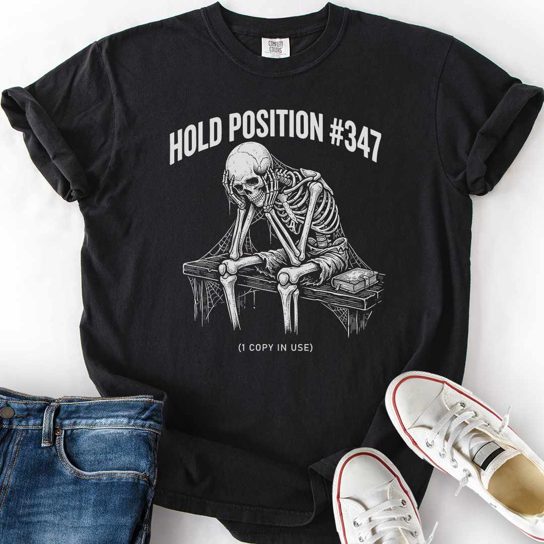 Library Hold Position T-Shirt