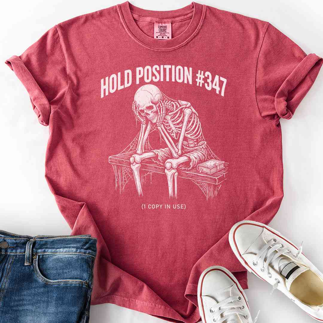 Library Hold Position T-Shirt