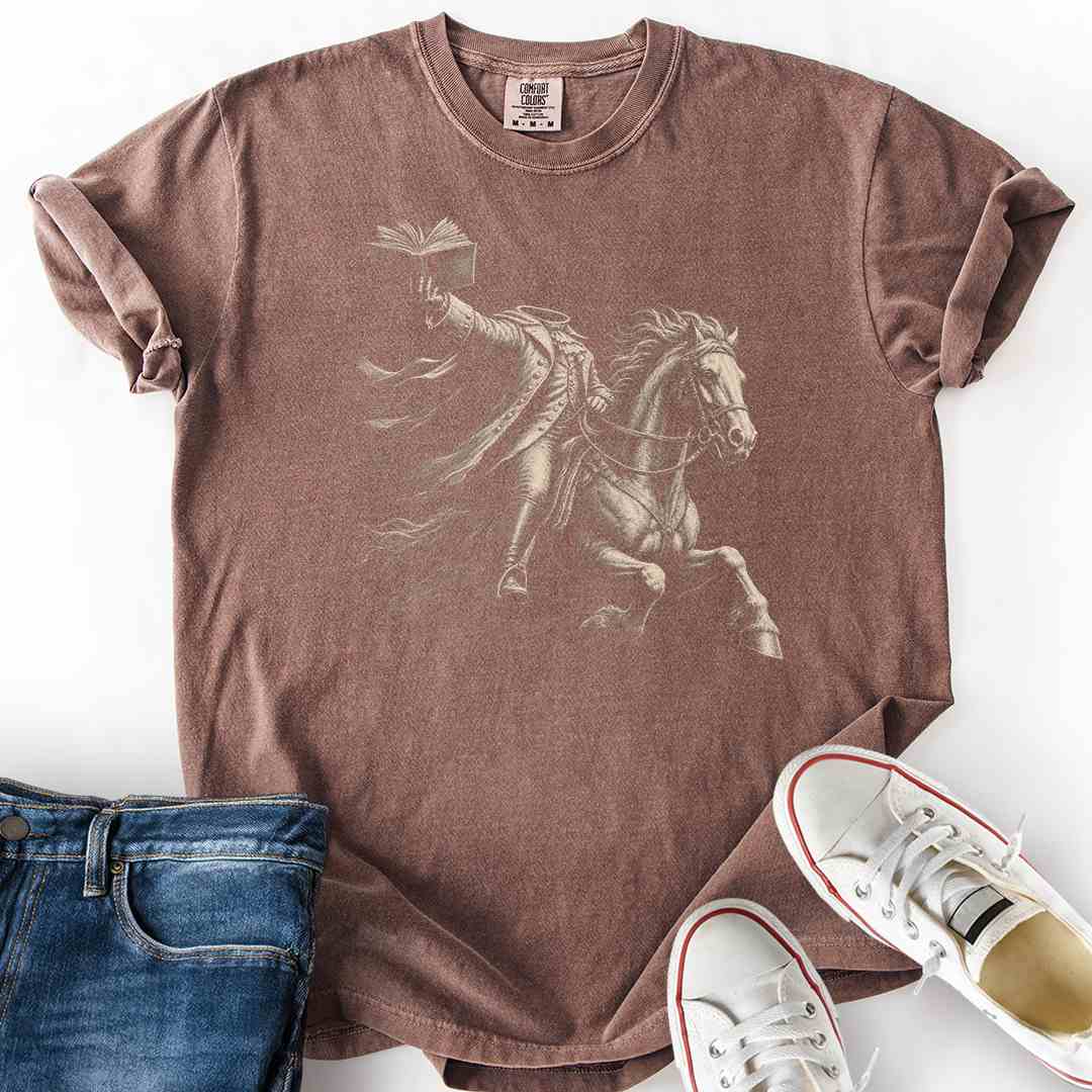 Horseman Reading T-Shirt