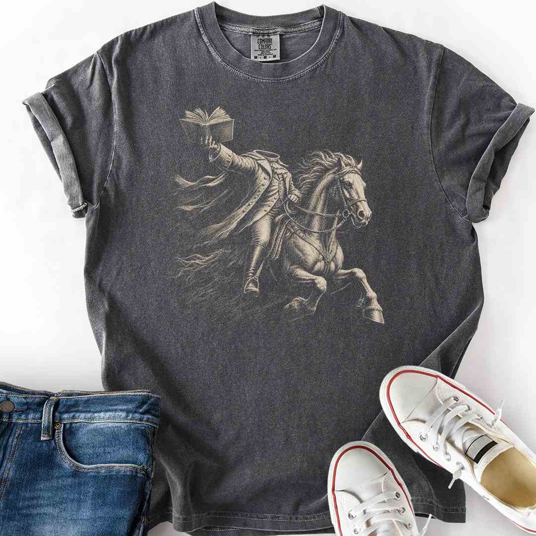 Horseman Reading T-Shirt