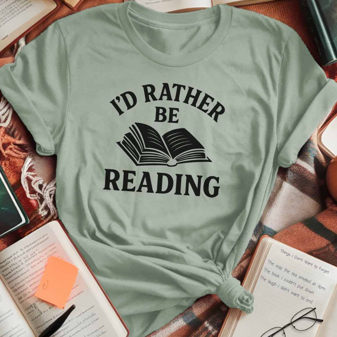 Rather Be Reading T-Shirt