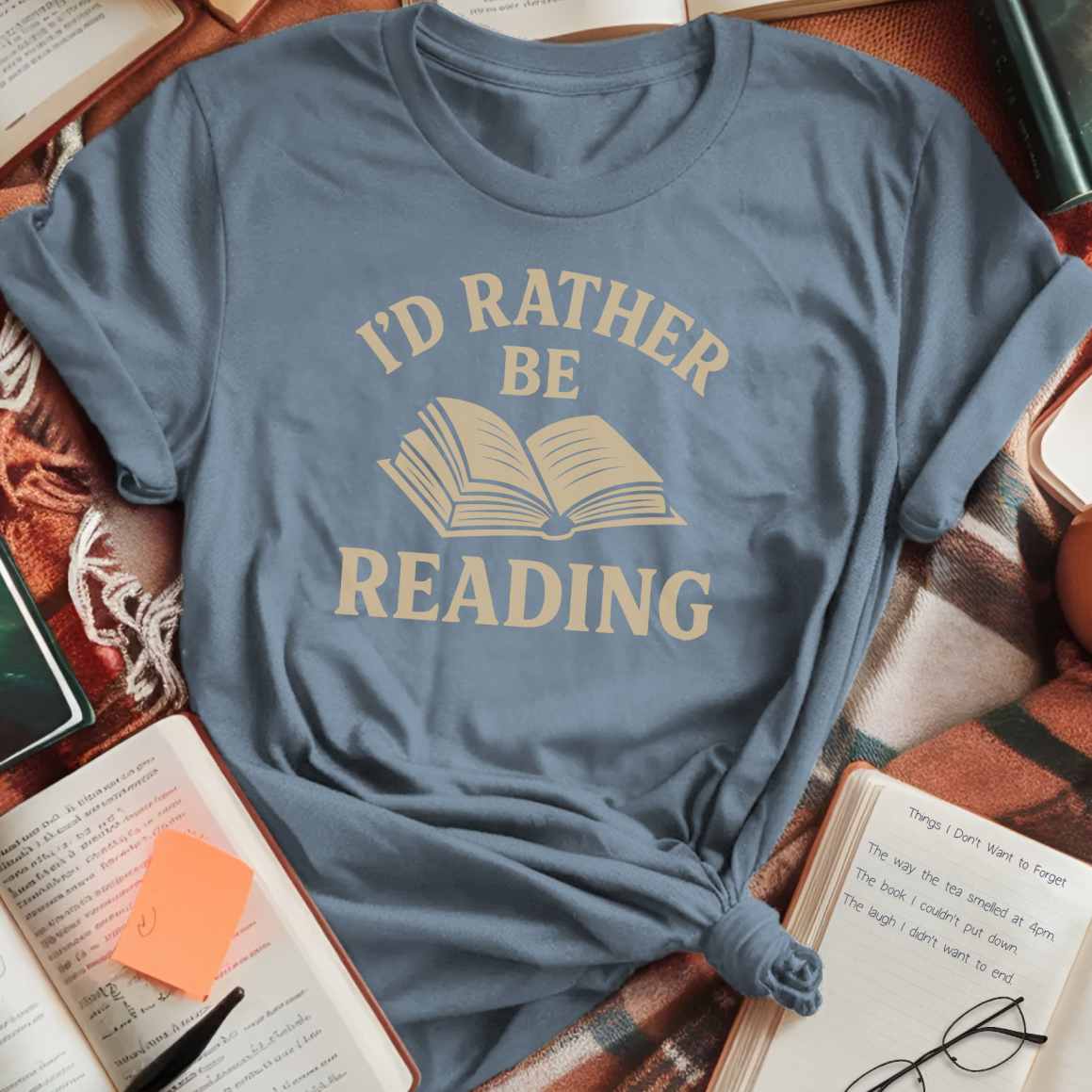Rather Be Reading T-Shirt