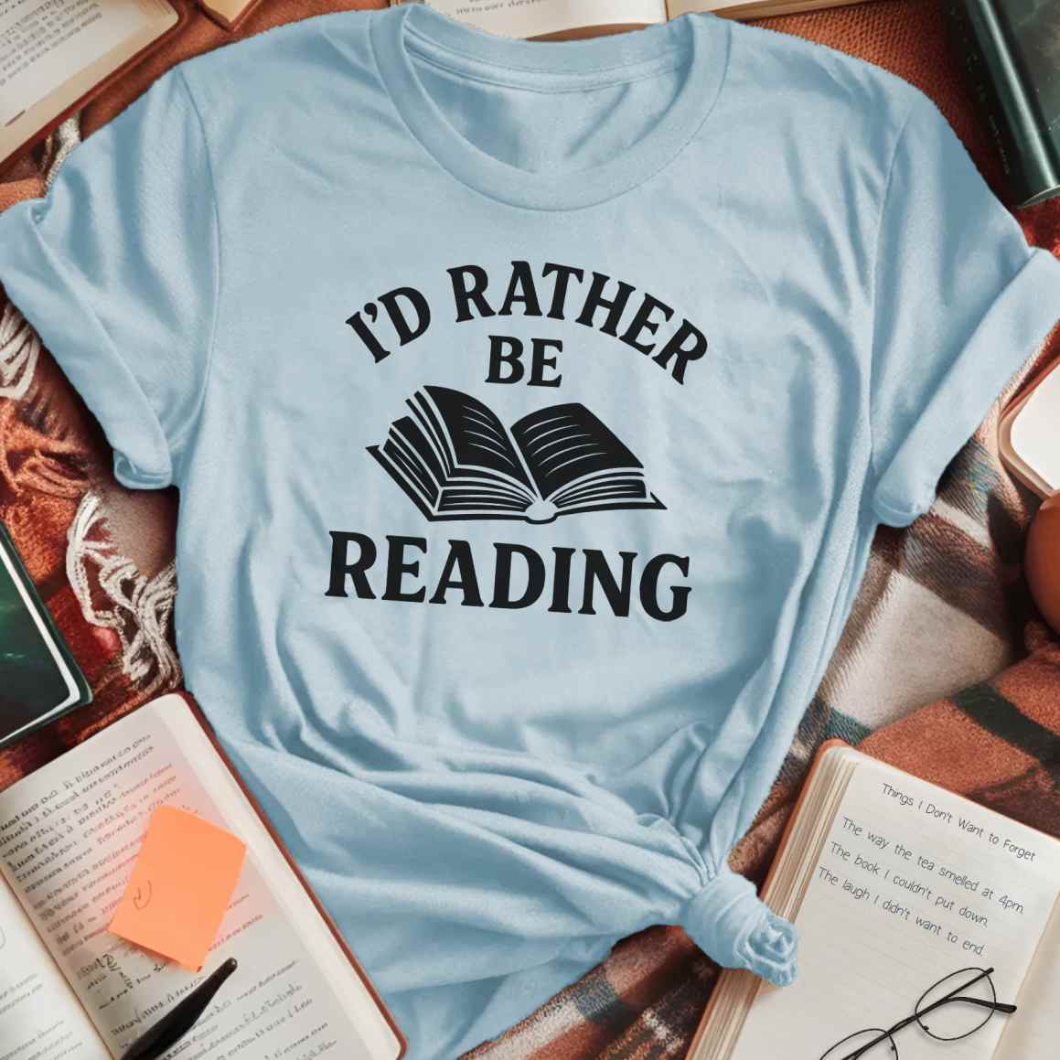 Rather Be Reading T-Shirt