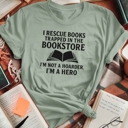 I Rescue Books From Bookstore T-Shirt