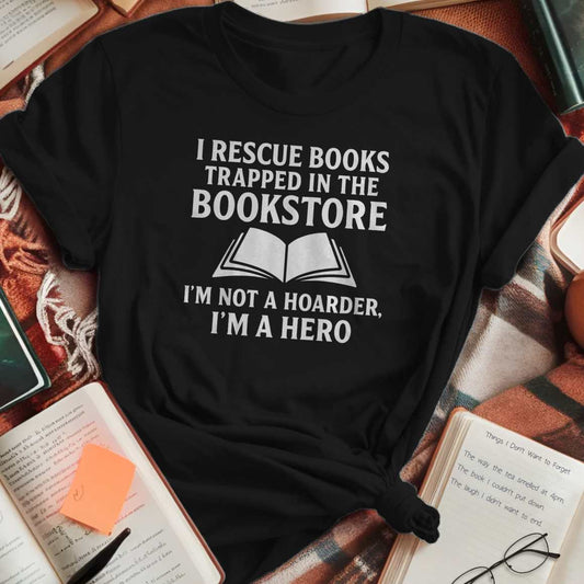 I Rescue Books From Bookstore T-Shirt