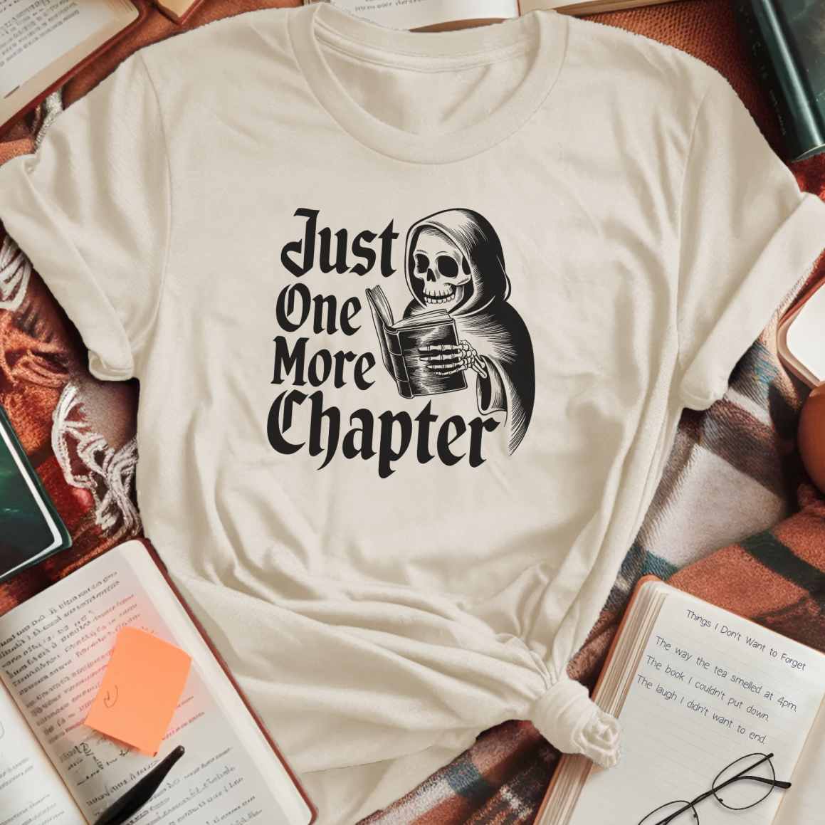 Just One More Chapter Gothic T-Shirt