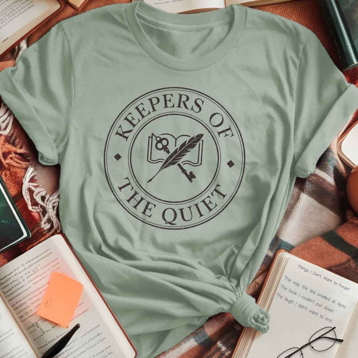Librarian Keepers of the Quiet T-Shirt
